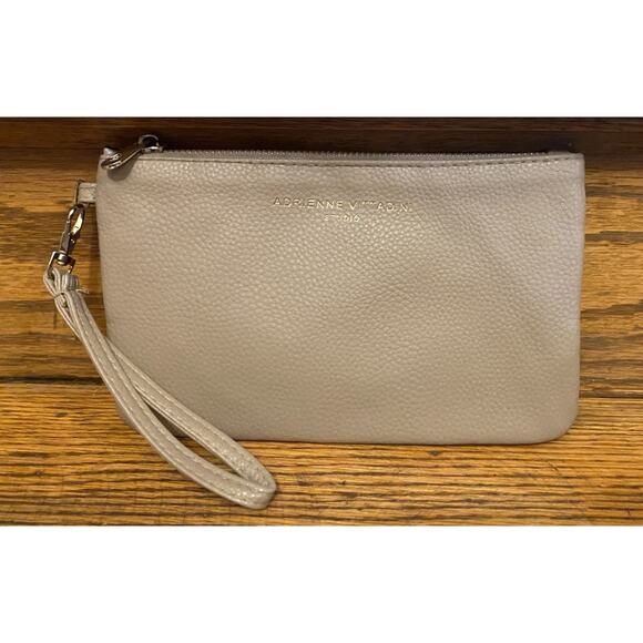 Adrienne Vittadini Woman’s Wristlet Wallet, Card Slots Taupe - Picture 6 of 7
